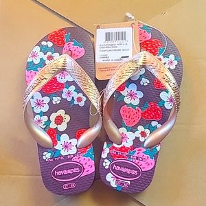Kids Havaianas flip flops